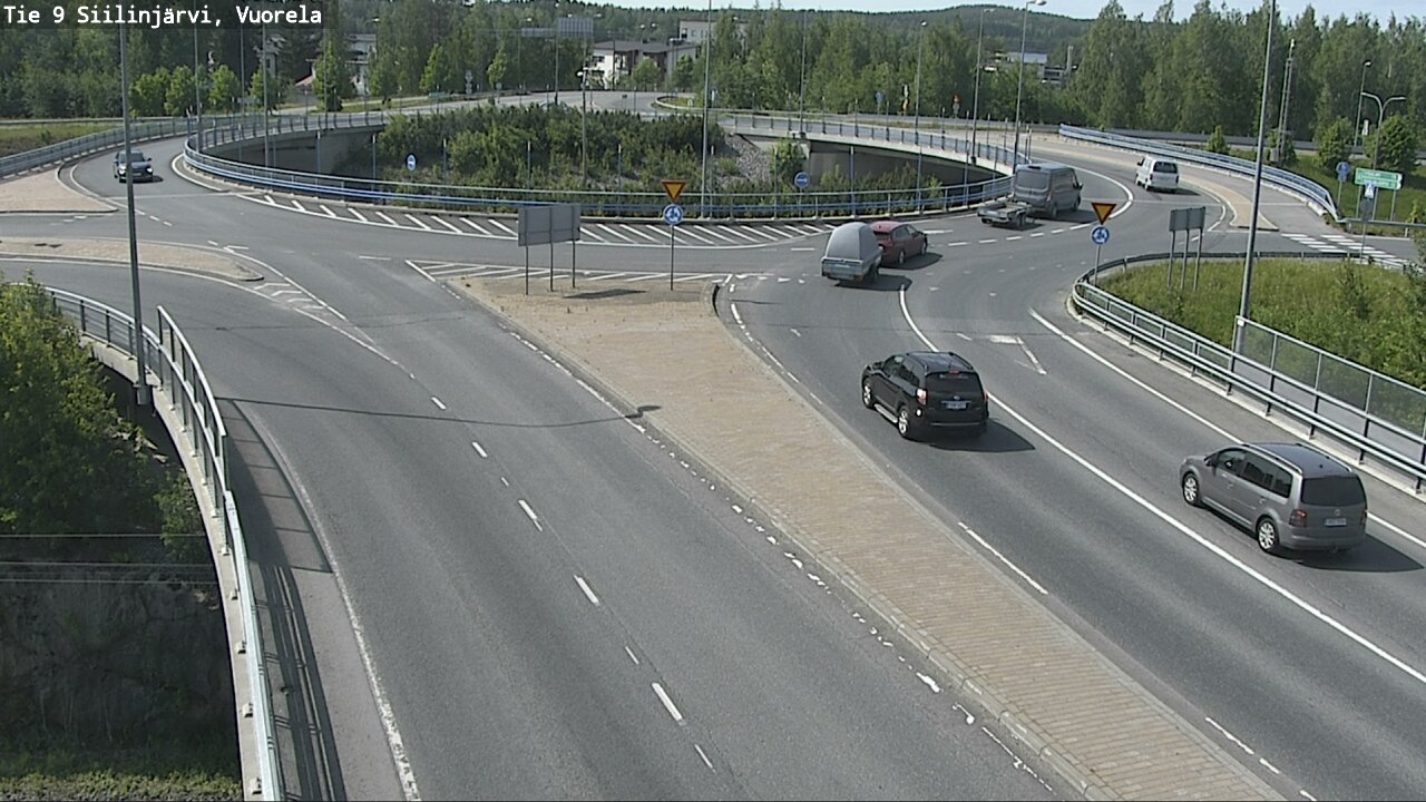 Weather Camera Image Road 9 Siilinjärvi, Vuorela, Siilinjärvi, Pohjois-Savo