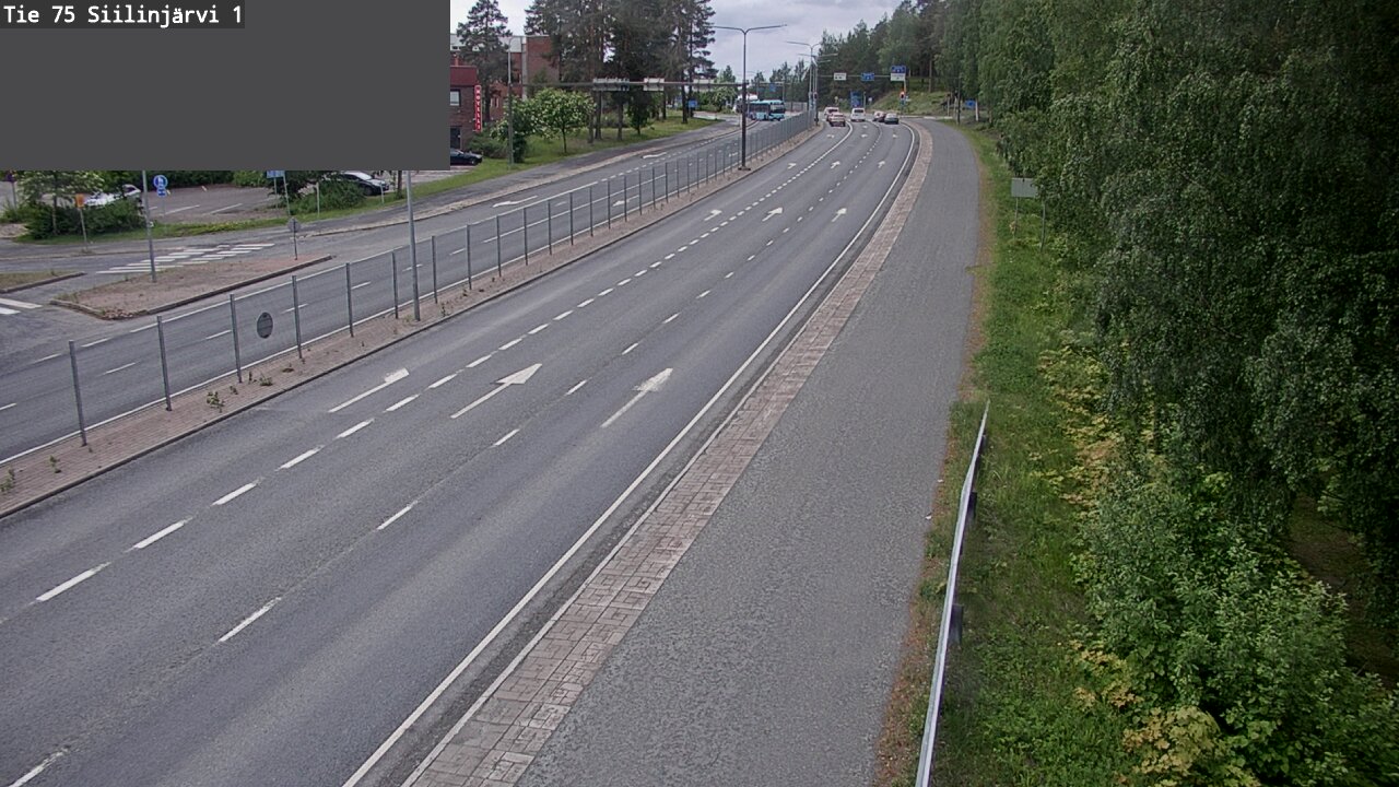 Weather Camera Image Road 75 Siilinjärvi1, Siilinjärvi, Pohjois-Savo
