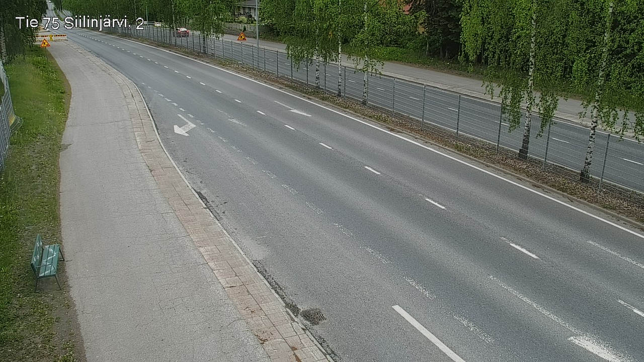 Weather Camera Image Väg 75 Siilinjärvi2, Siilinjärvi, Pohjois-Savo