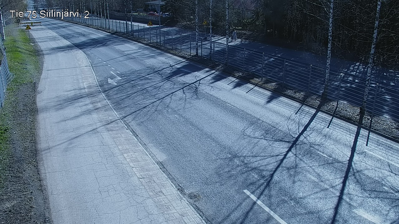 Weather Camera Image Road 75 Siilinjärvi2, Siilinjärvi, Pohjois-Savo