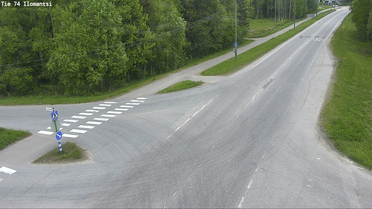 Weather Camera Image Road 74 Ilomantsi, Ilomantsi, Pohjois-Karjala