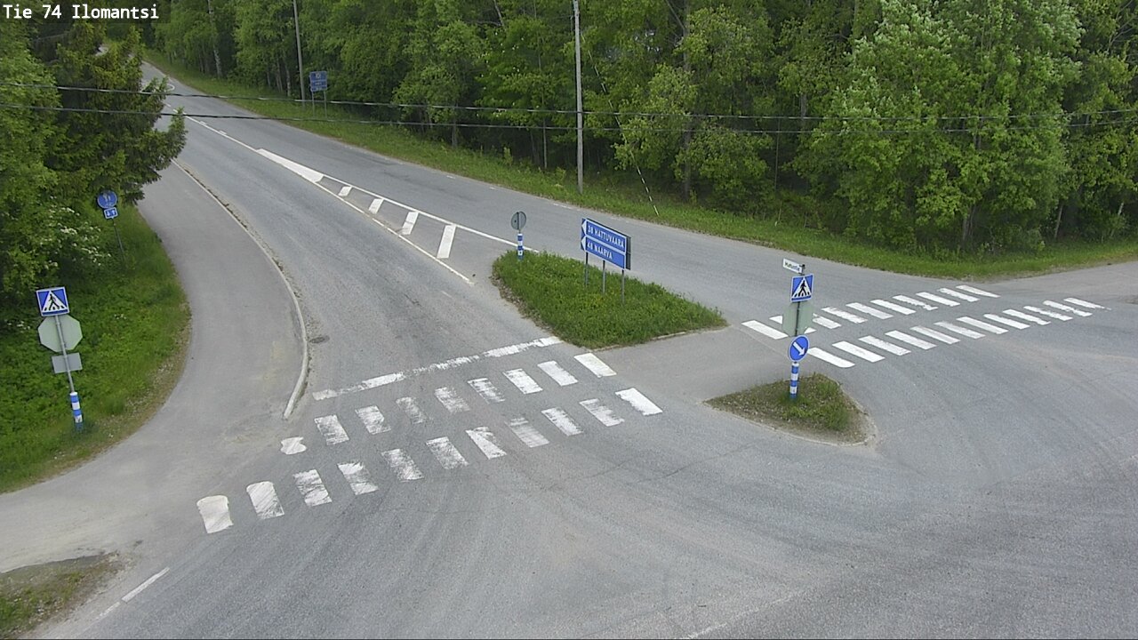 Weather Camera Image Road 74 Ilomantsi, Ilomantsi, Pohjois-Karjala