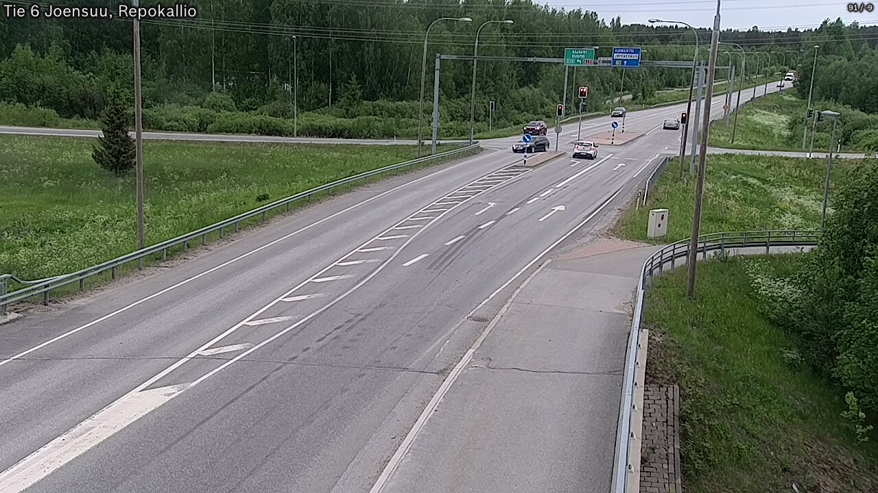 Kelikamerat Kuva Tie 6 Joensuu, Repokallio, Joensuu, Pohjois-Karjala