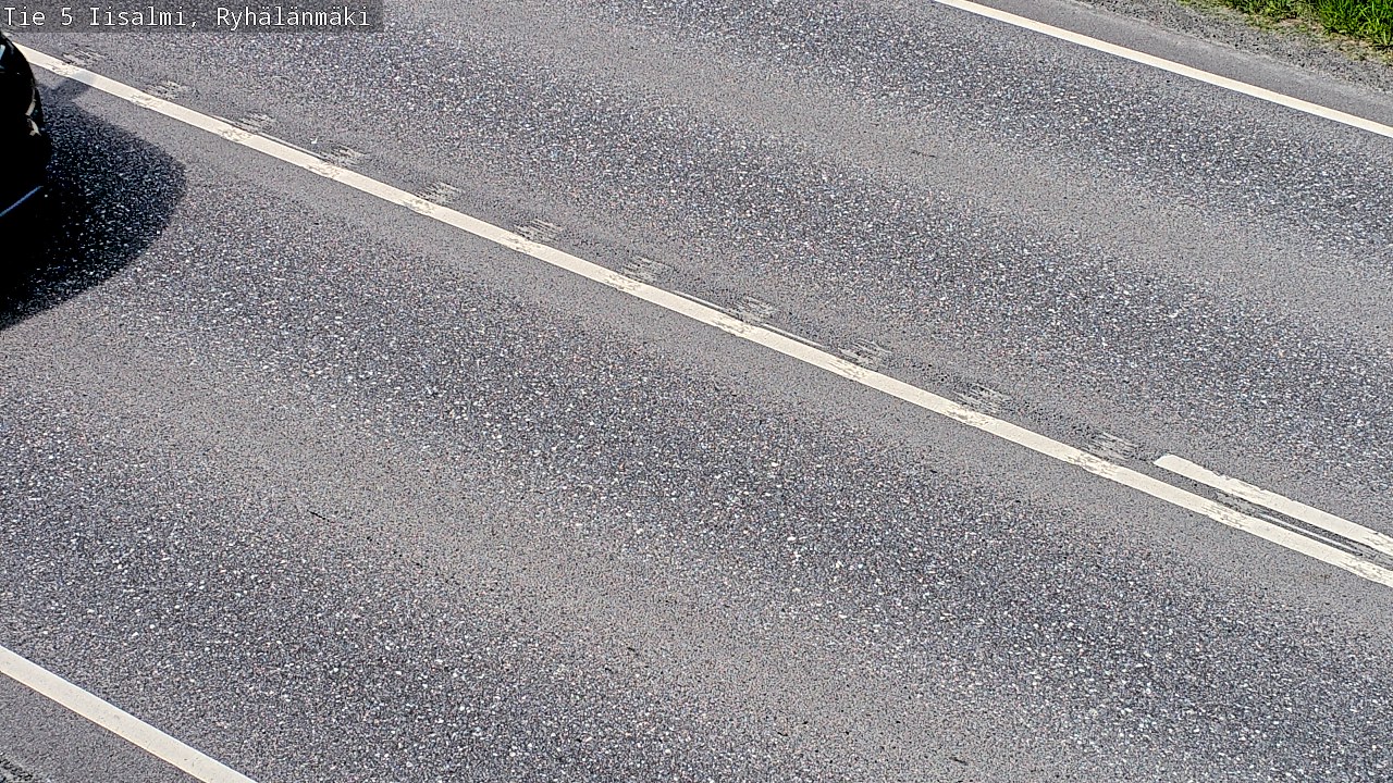 Weather Camera Image Road 5 Iisalmi, Ryhälänmäki, Iisalmi, Pohjois-Savo
