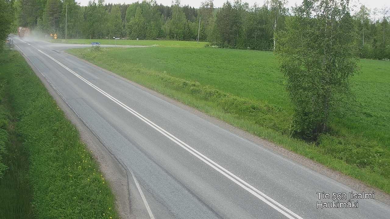 Weather Camera Image Road 573 Iisalmi, Haukimäki, Iisalmi, Pohjois-Savo