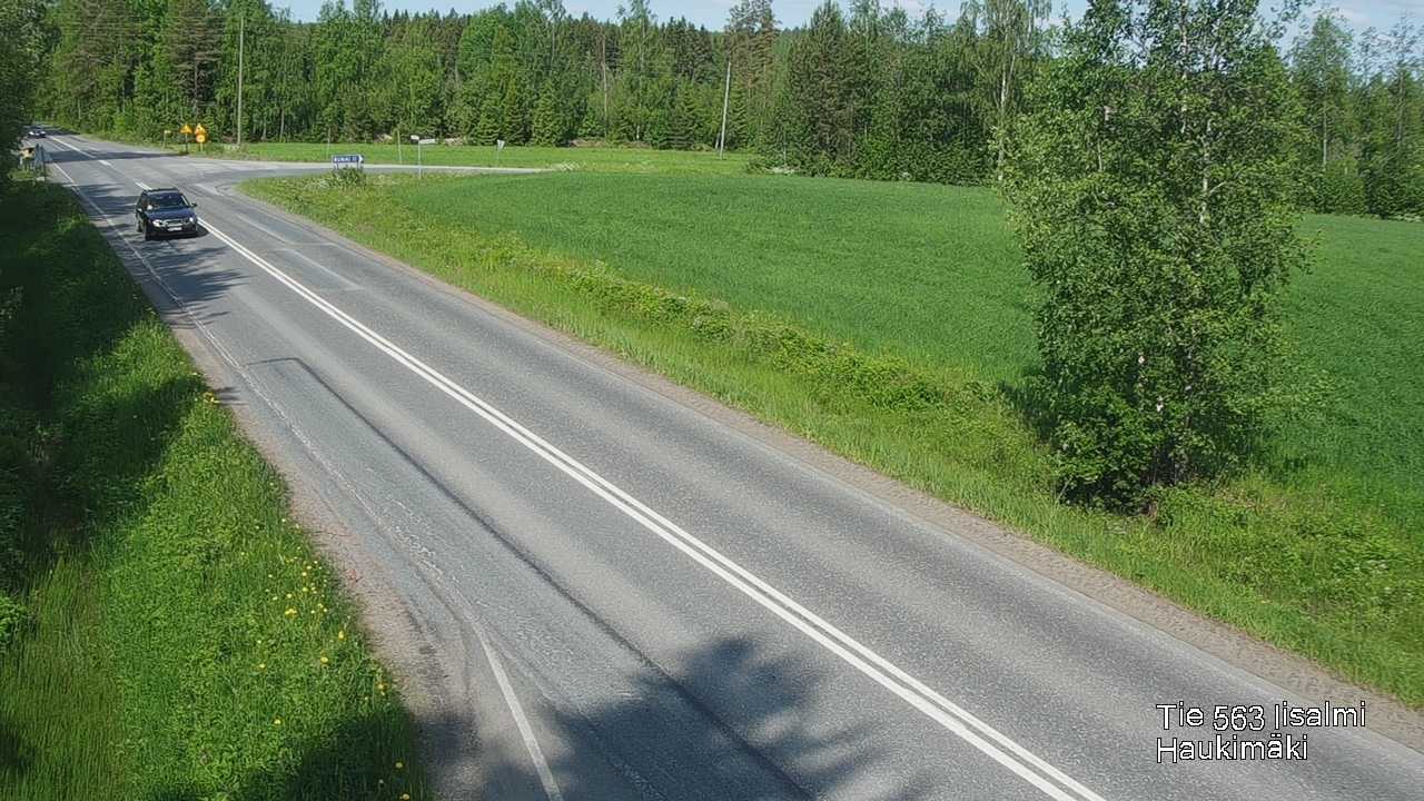 Weather Camera Image Road 573 Iisalmi, Haukimäki, Iisalmi, Pohjois-Savo