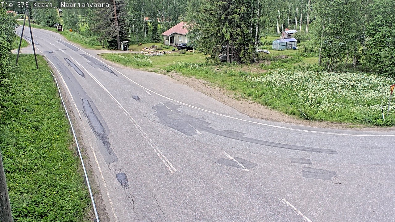 Kelikamerat Kuva Tie 573 Kaavi, Maarianvaara, Kaavi, Pohjois-Savo