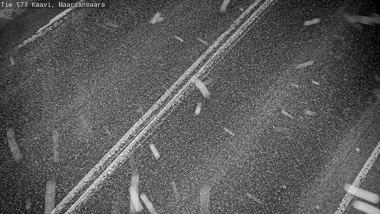 Weather Camera Image Väg 573 Kaavi, Maarianvaara, Kaavi, Pohjois-Savo