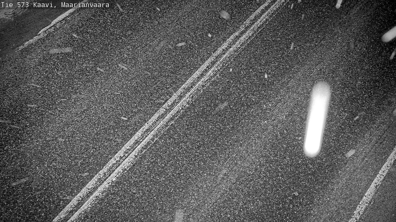 Weather Camera Image Väg 573 Kaavi, Maarianvaara, Kaavi, Pohjois-Savo