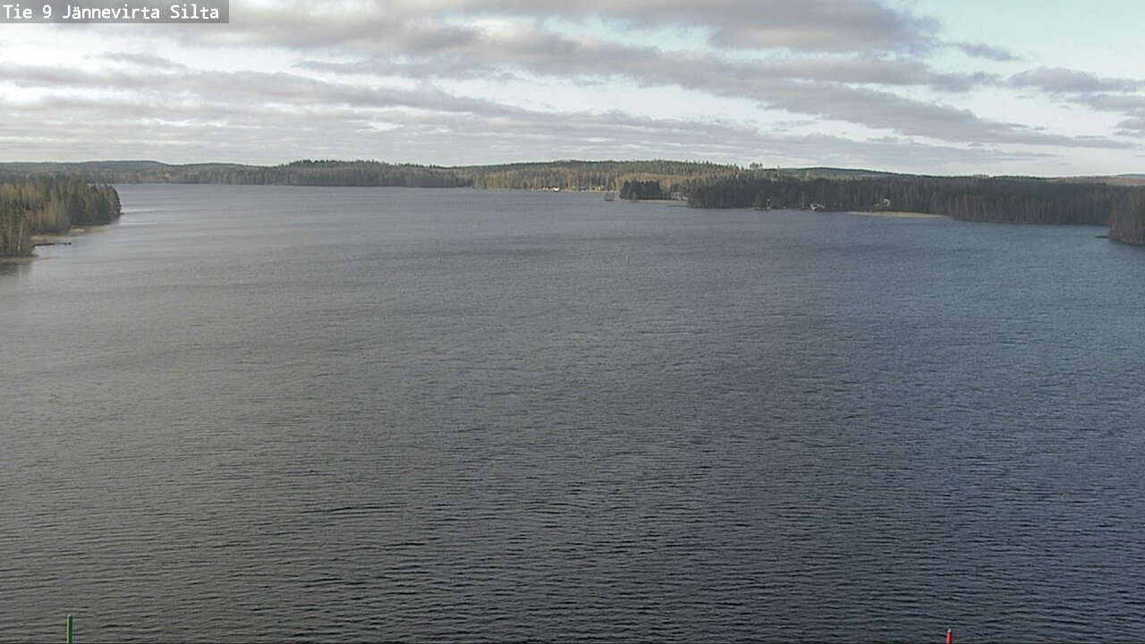 Weather Camera Image Road 9 Kuopio, Jännevirran silta, Kuopio, Pohjois-Savo