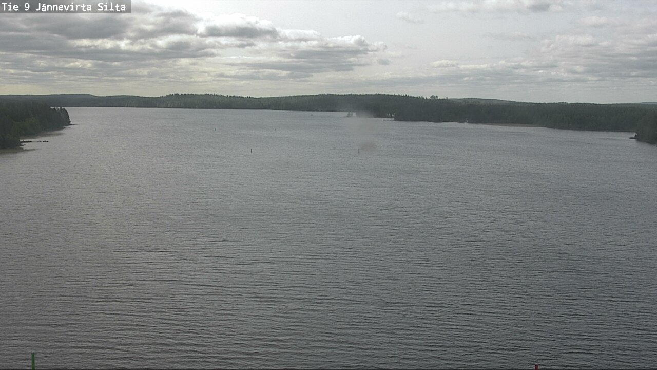 Weather Camera Image Road 9 Kuopio, Jännevirran silta, Kuopio, Pohjois-Savo