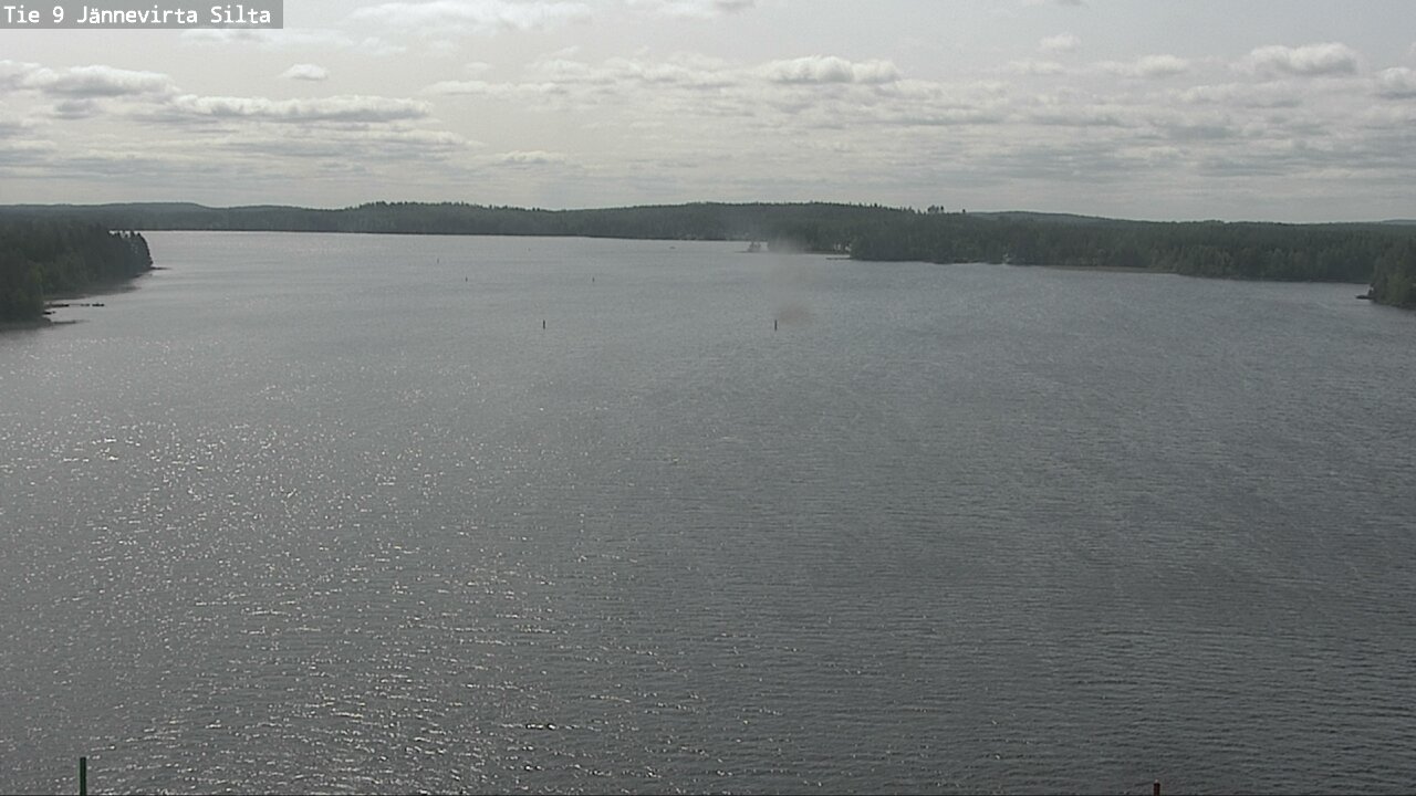 Weather Camera Image Väg 9 Kuopio, Jännevirran silta, Kuopio, Pohjois-Savo
