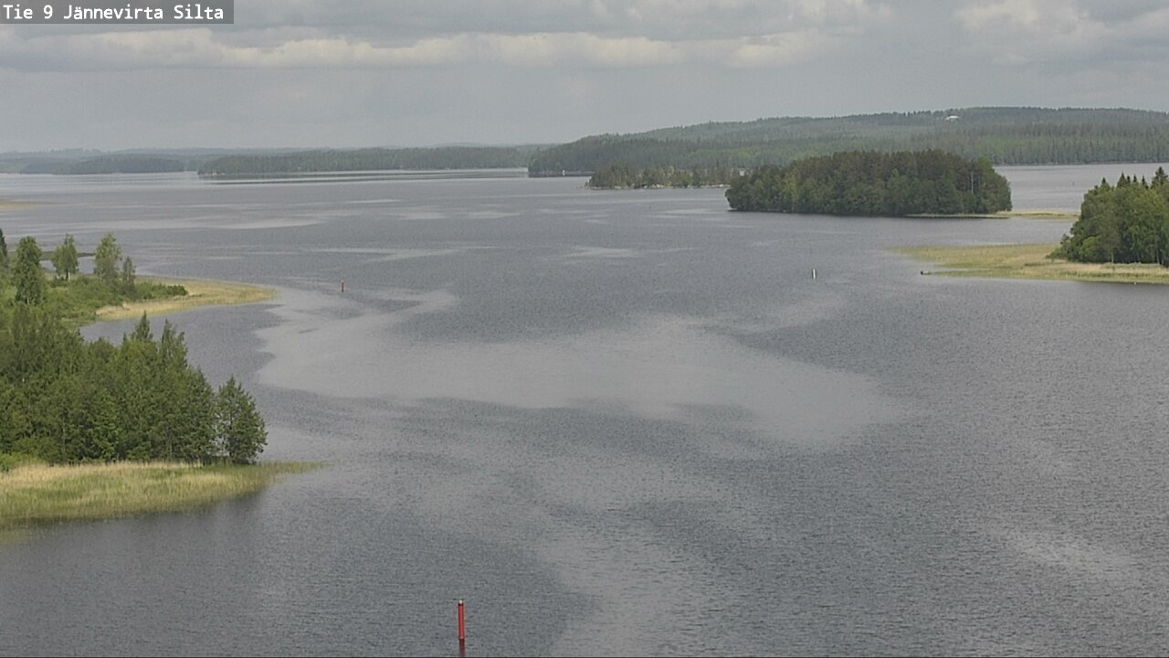 Weather Camera Image Väg 9 Kuopio, Jännevirran silta, Kuopio, Pohjois-Savo