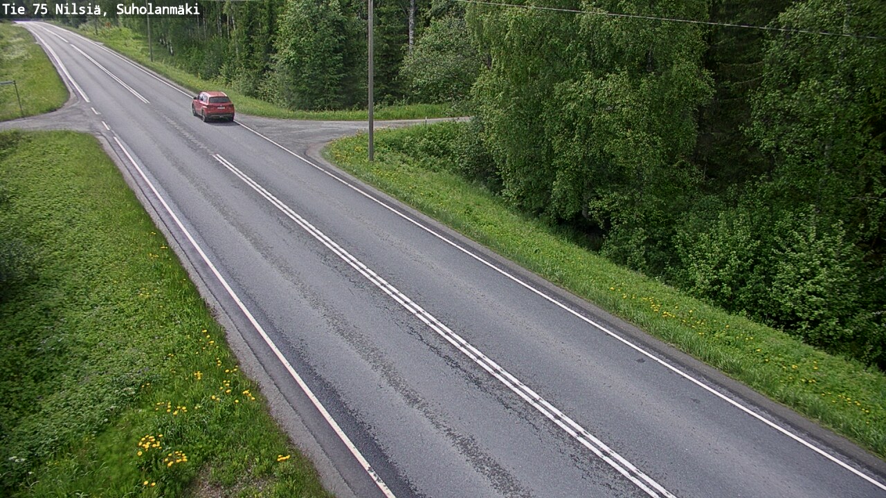 Kelikamerat Kuva Tie 75 Nilsiä, Suholanmäki, Kuopio, Pohjois-Savo