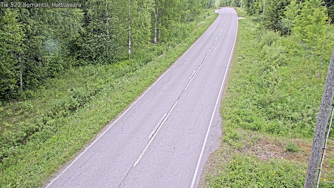Weather Camera Image Vag 522 Ilomants, Hattuvaara, Ilomantsi, Pohjois-Karjala