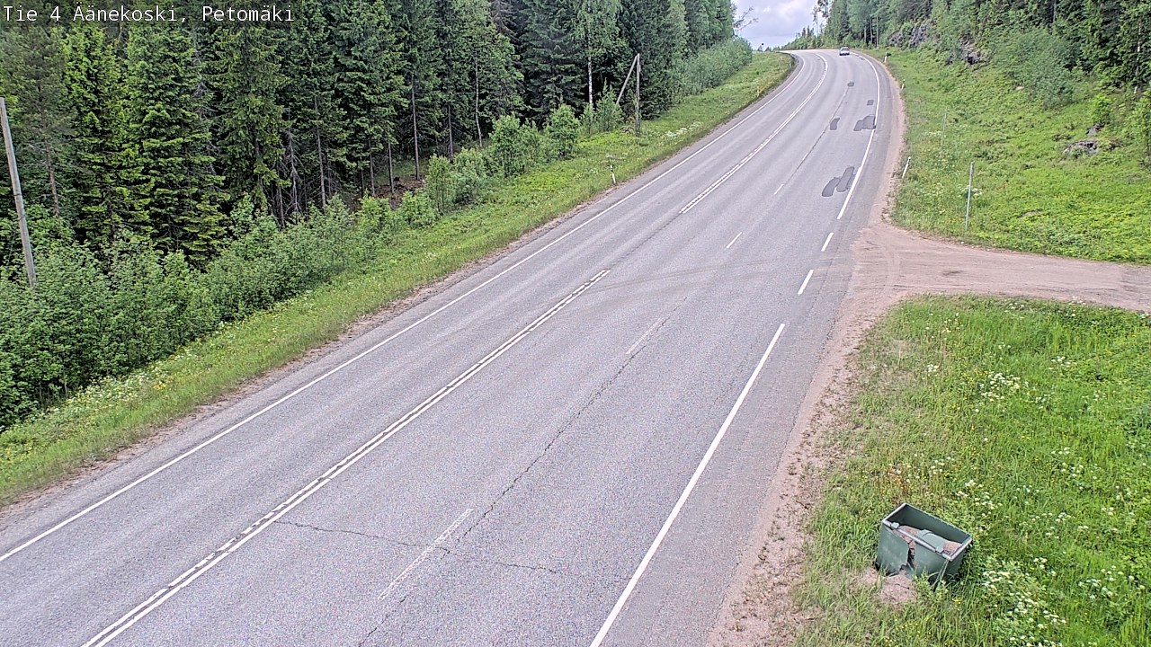 Kelikamerat Kuva Tie 4 Äänekoski. Petomäki, Äänekoski, Keski-Suomi