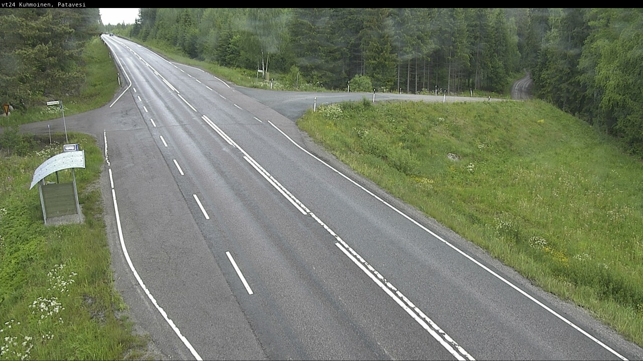 Weather Camera Image Road 24 Kuhmoinen, Patavesi, Kuhmoinen, Pirkanmaa