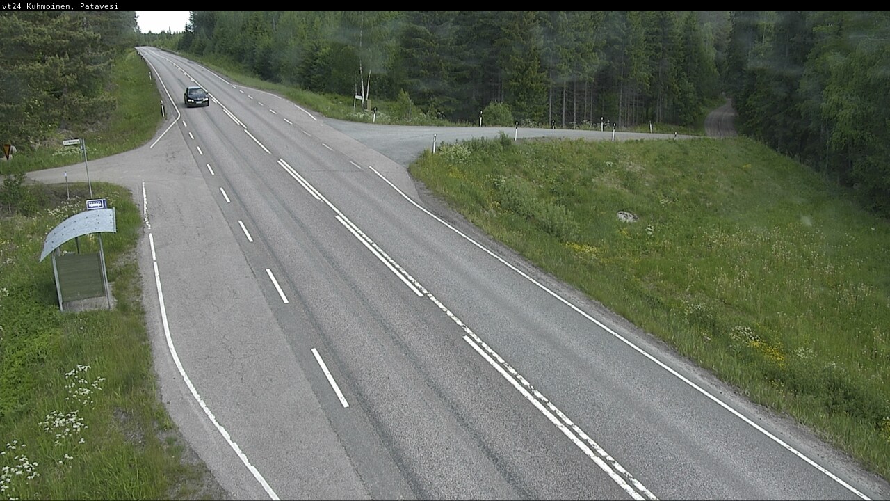 Weather Camera Image Road 24 Kuhmoinen, Patavesi, Kuhmoinen, Pirkanmaa