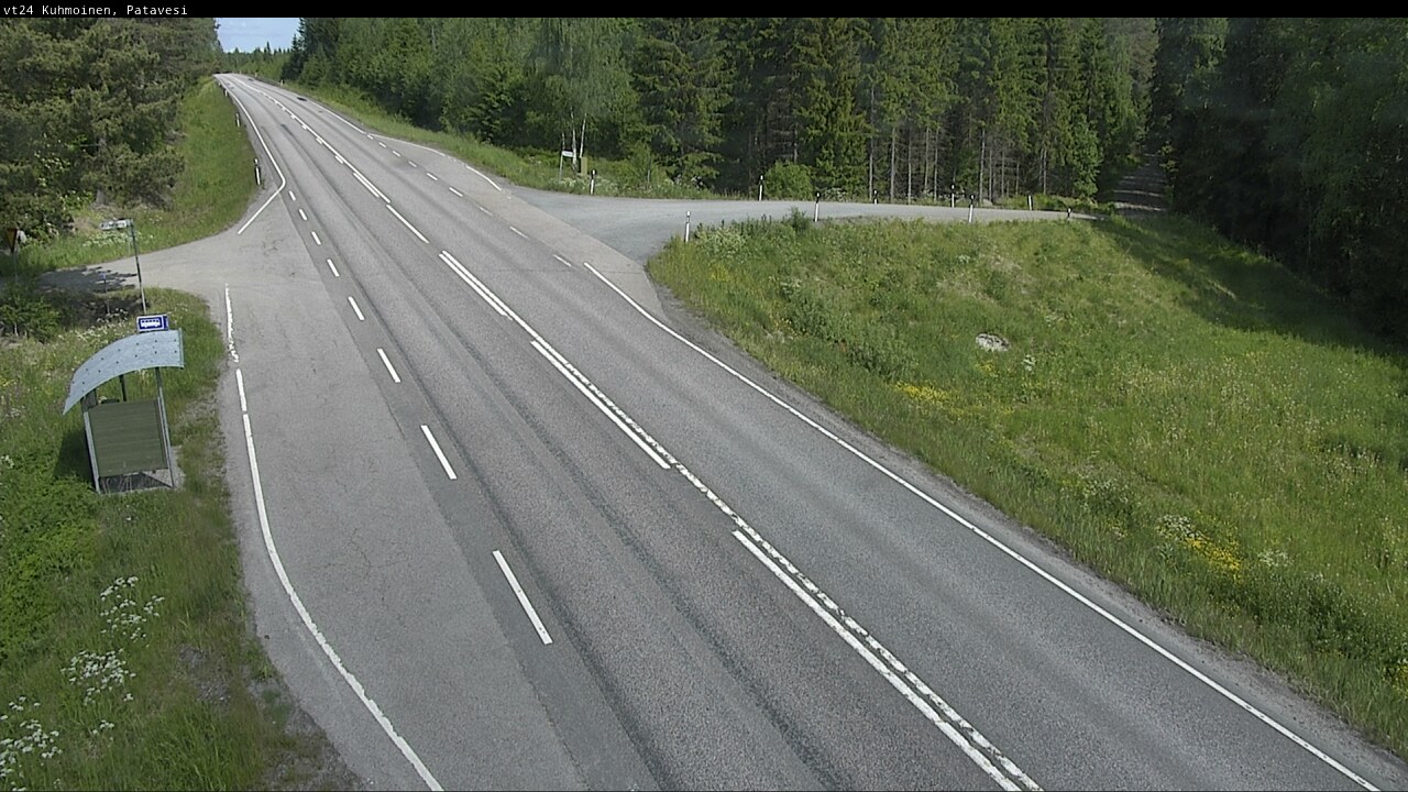 Weather Camera Image Väg 24 Kuhmois, Patavesi, Kuhmoinen, Pirkanmaa