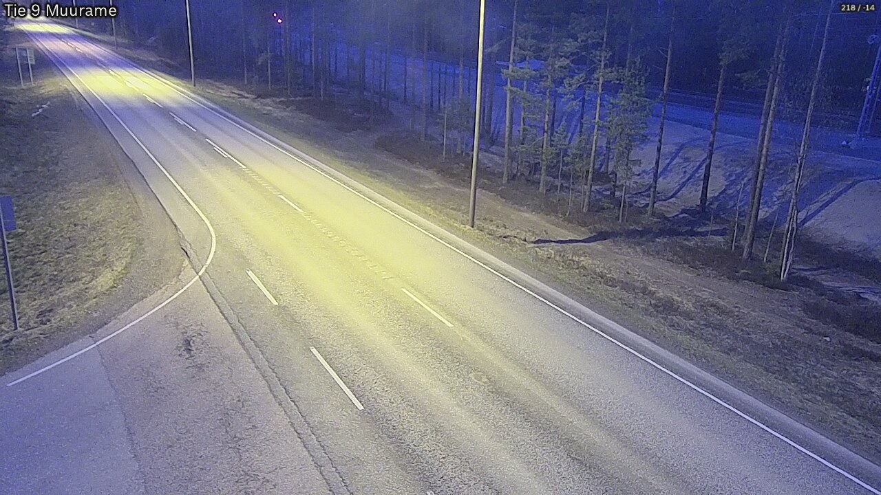 Weather Camera Image Road 9 Muurame, Muurame, Keski-Suomi