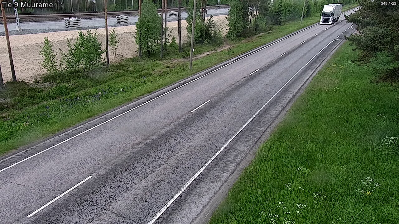 Weather Camera Image Väg 9 Muurame, Muurame, Keski-Suomi