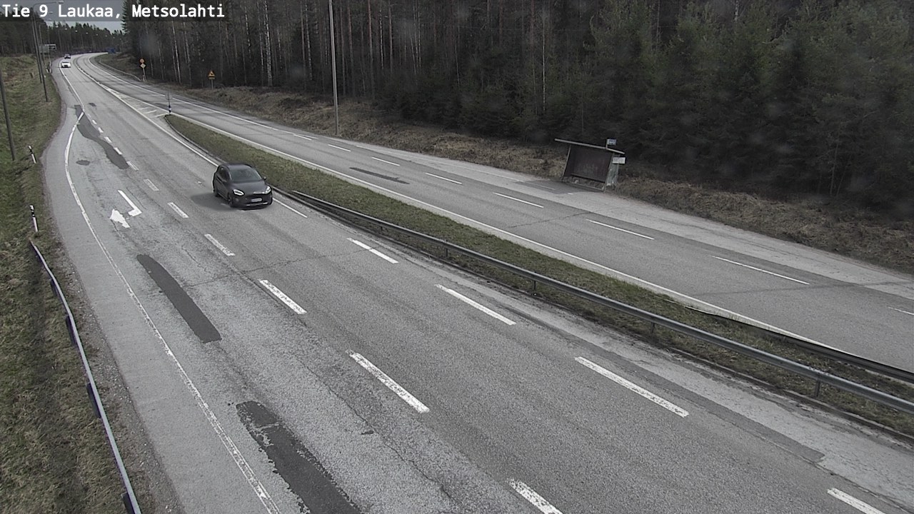Weather Camera Image Road 9 Laukaa, Metsolahti, Laukaa, Keski-Suomi