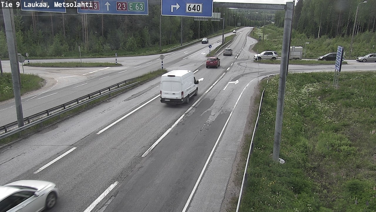 Kelikamerat Kuva Tie 9 Laukaa, Metsolahti, Laukaa, Keski-Suomi