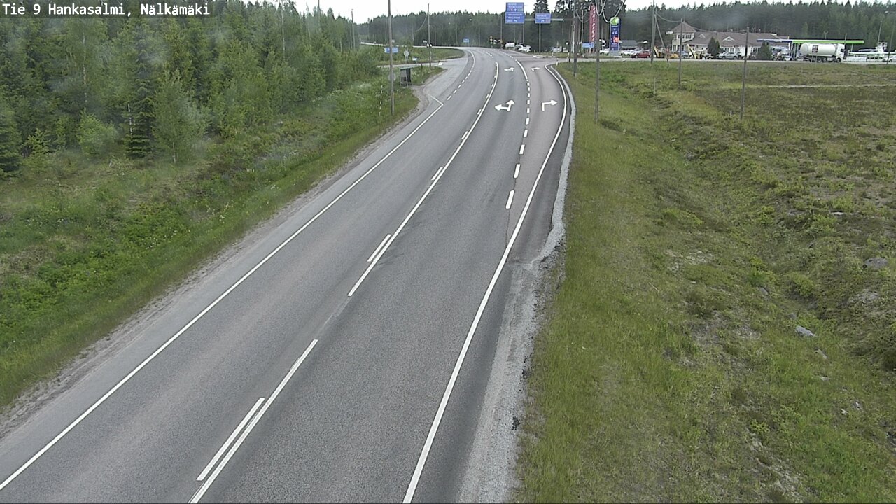 Kelikamerat Kuva Tie 9 Hankasalmi, Nälkämäki, Hankasalmi, Keski-Suomi