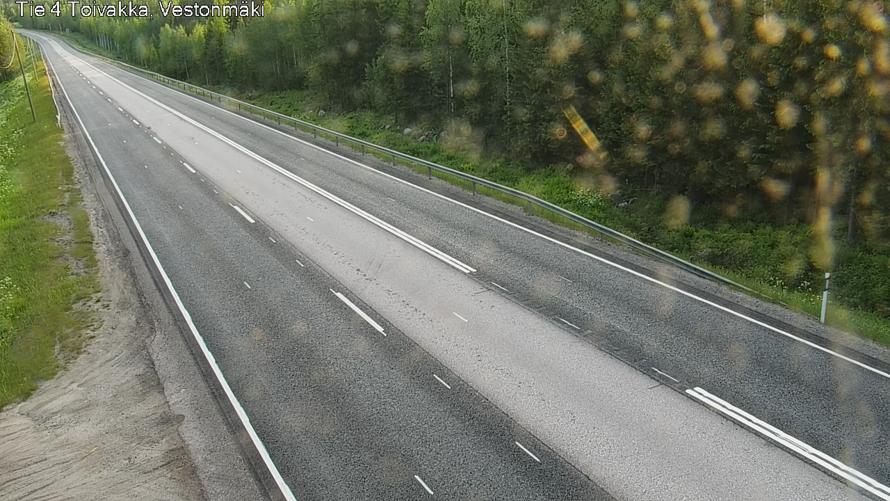 Weather Camera Image Road 4 Toivakka, Vestonmäki, Toivakka, Keski-Suomi