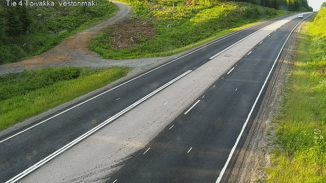Weather Camera Image Road 4 Toivakka, Vestonmäki, Toivakka, Keski-Suomi