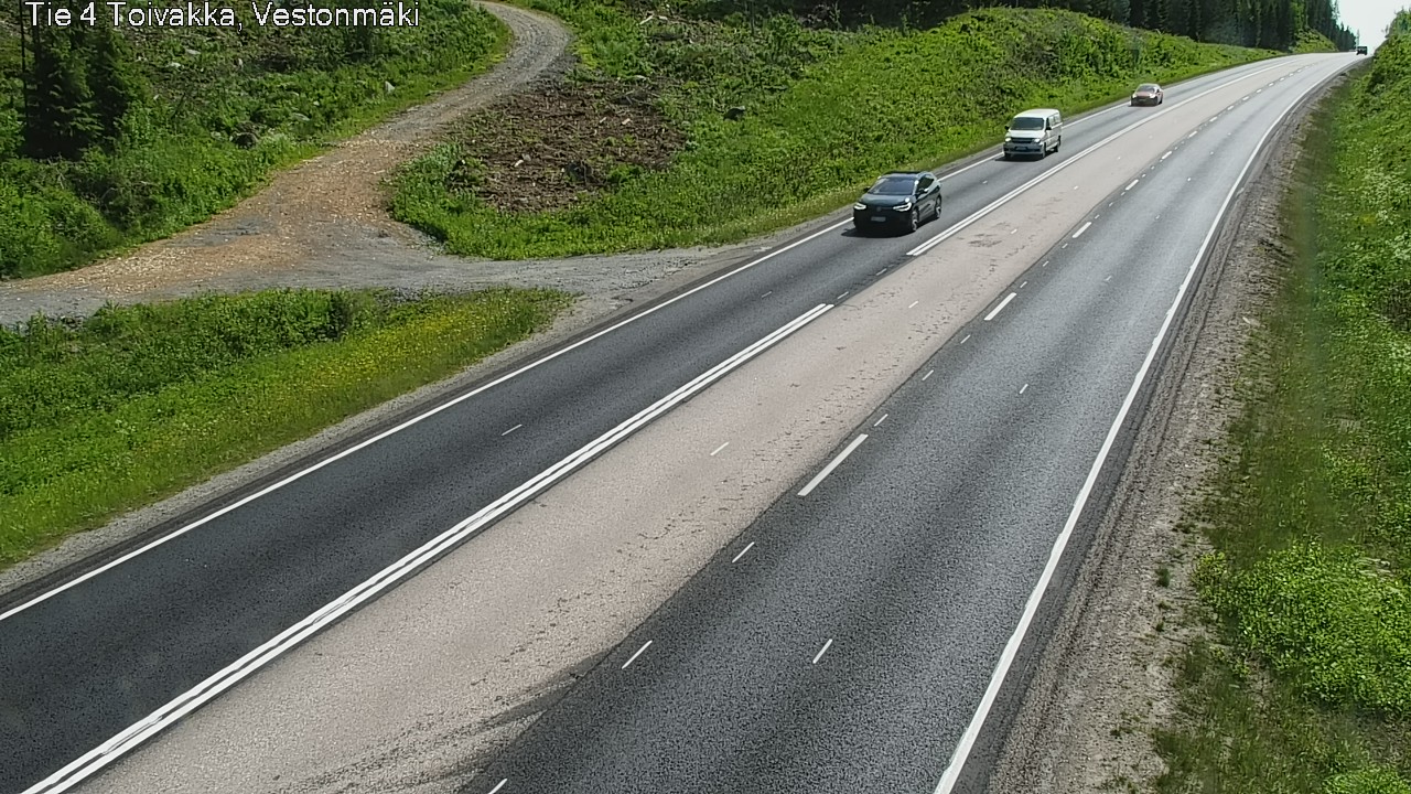Weather Camera Image Road 4 Toivakka, Vestonmäki, Toivakka, Keski-Suomi