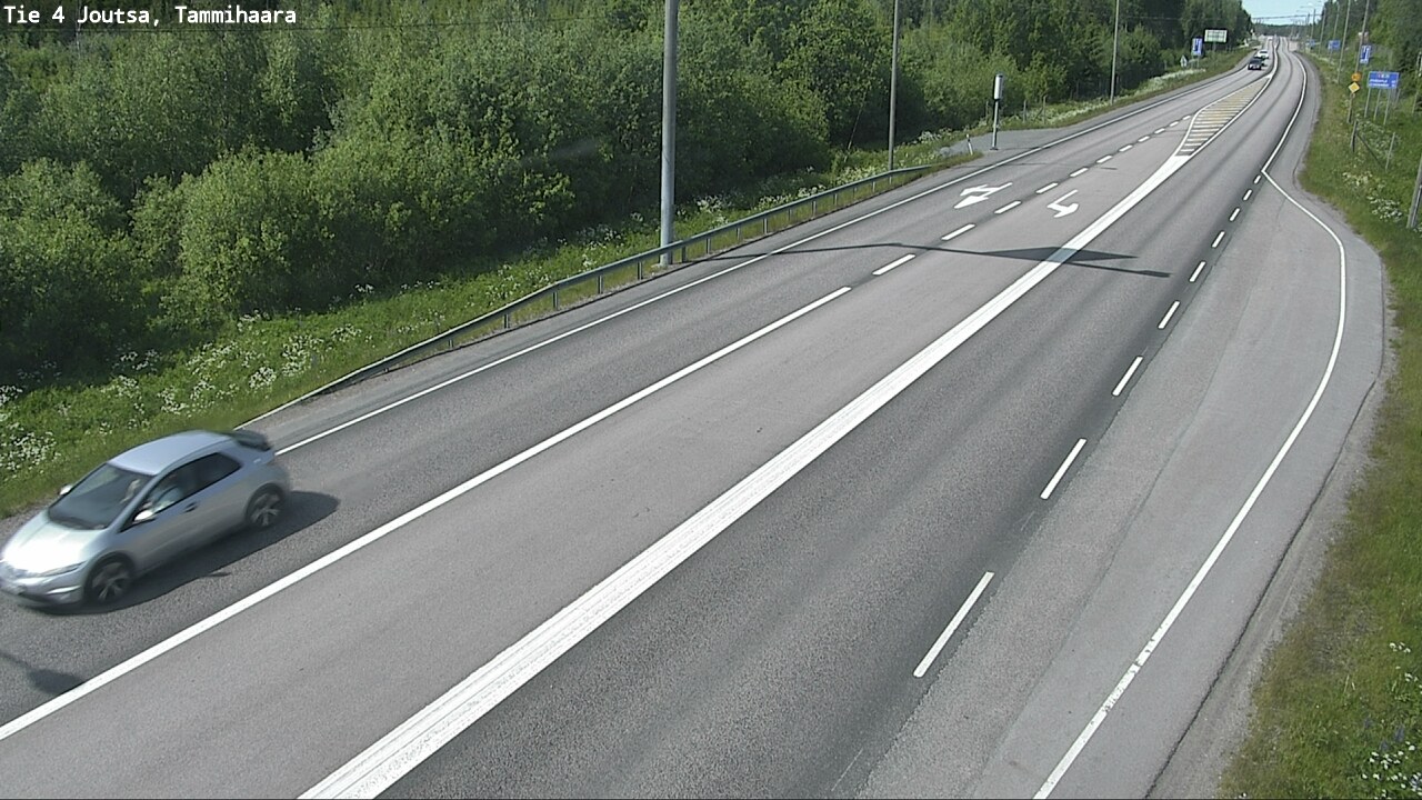Weather Camera Image Road 4 Joutsa, Tammilahti, Joutsa, Keski-Suomi