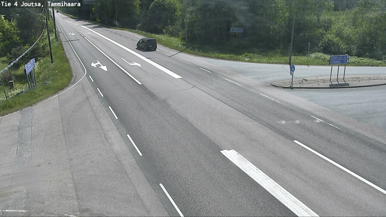 Weather Camera Image Road 4 Joutsa, Tammilahti, Joutsa, Keski-Suomi
