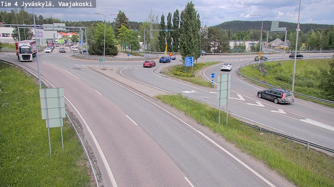 Kelikamerat Kuva Tie 4 Jyväskylä, Vaajakoski, Jyväskylä, Keski-Suomi