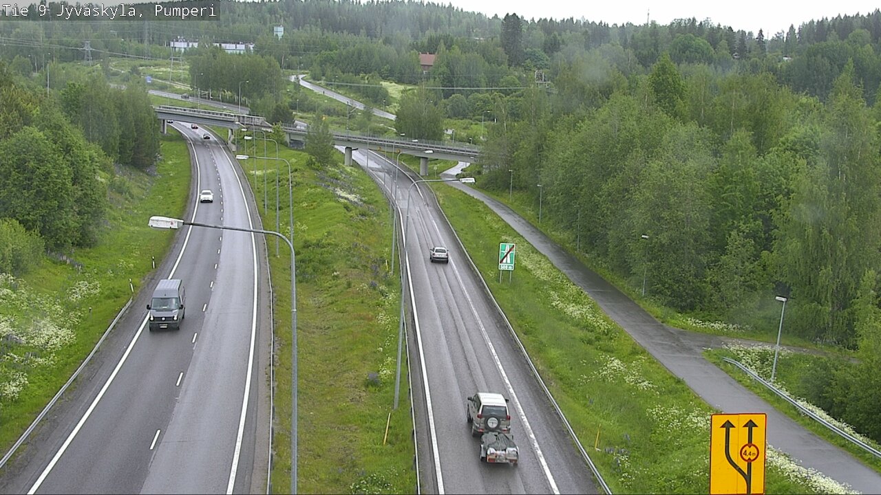 Kelikamerat Kuva Tie 9 Jyväskylä, Pumperi, Jyväskylä, Keski-Suomi