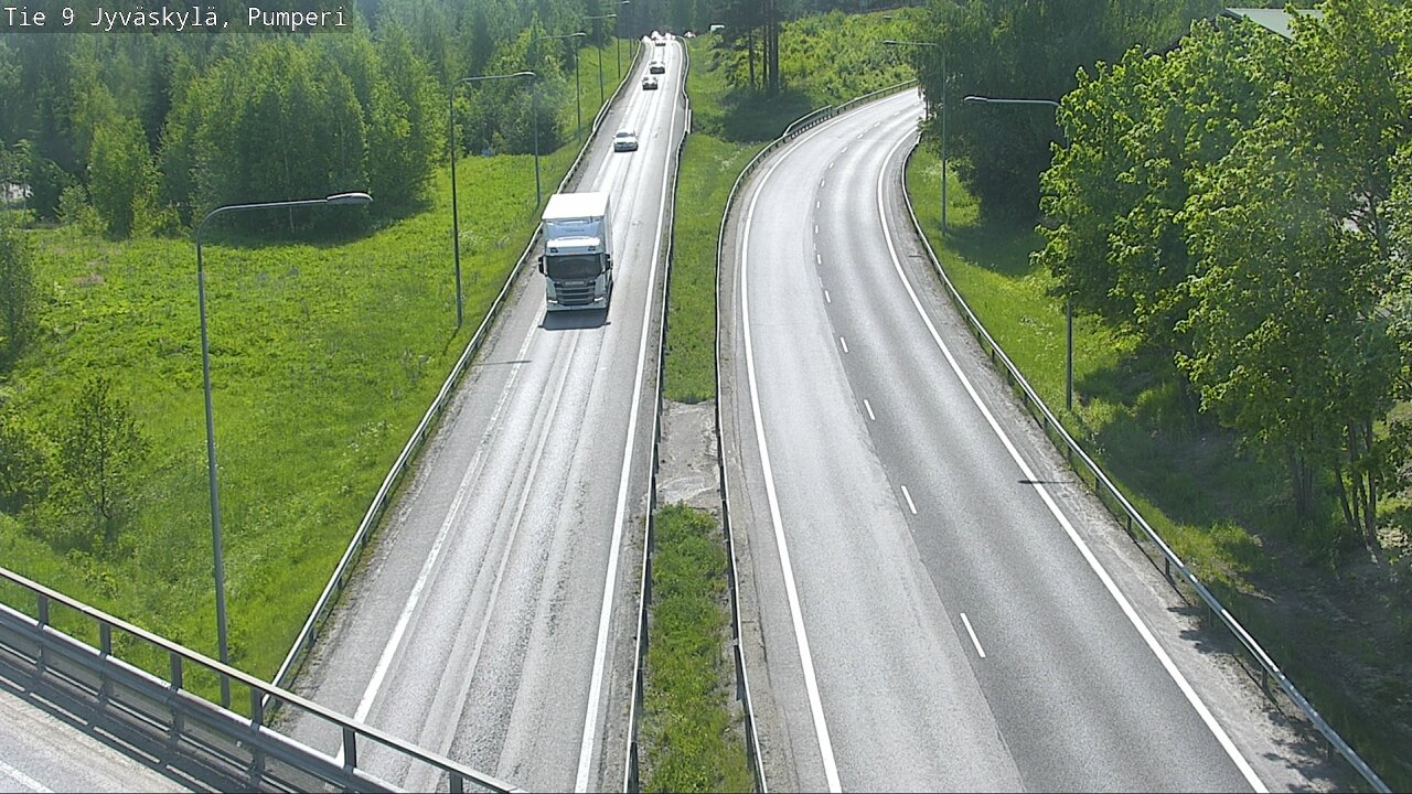 Weather Camera Image Road 9 Jyväskylä, Pumperi, Jyväskylä, Keski-Suomi