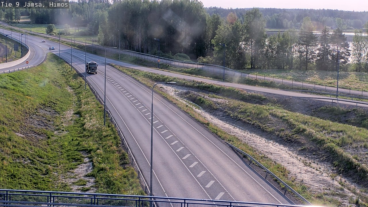 Weather Camera Image Road 9 Jämsä, Himos, Jämsä, Keski-Suomi
