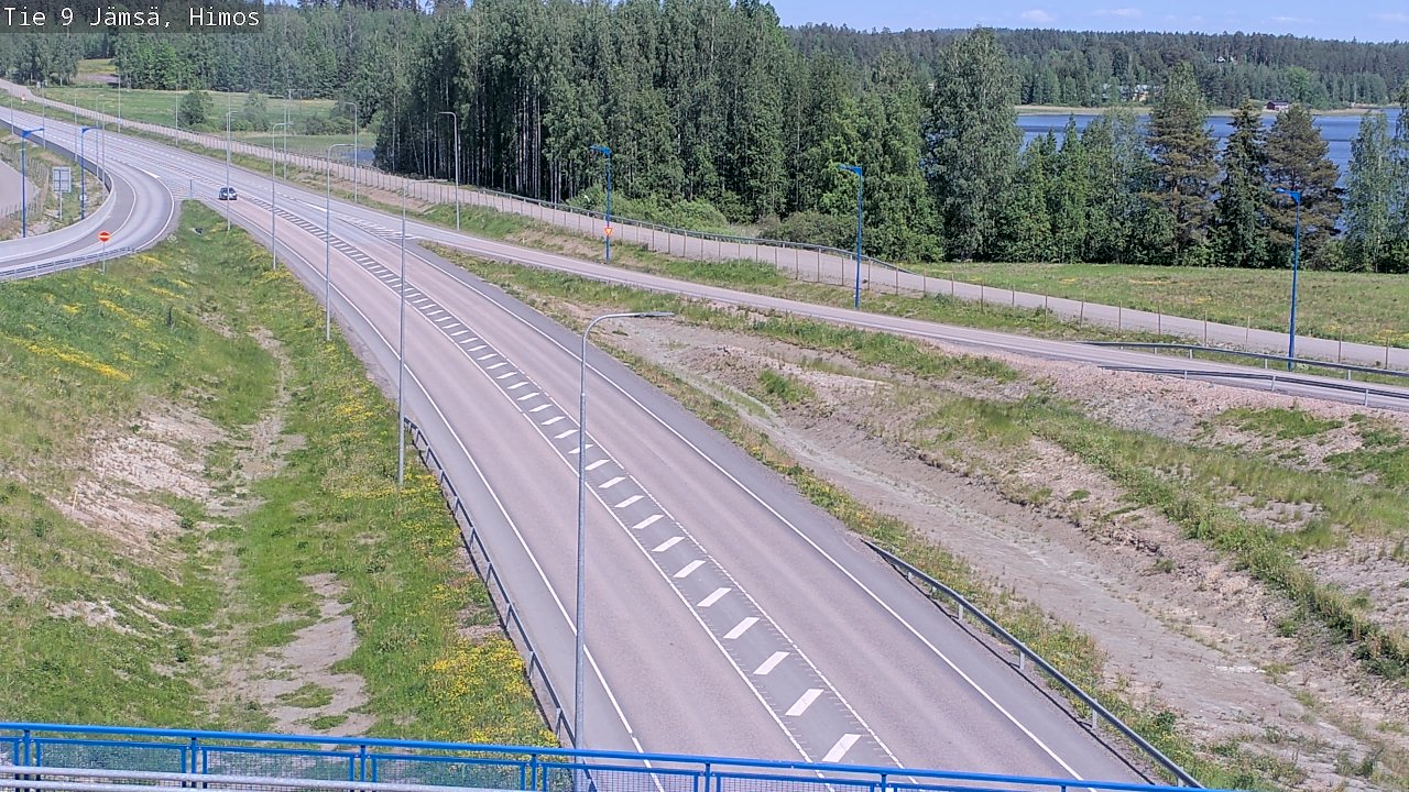Weather Camera Image Road 9 Jämsä, Himos, Jämsä, Keski-Suomi