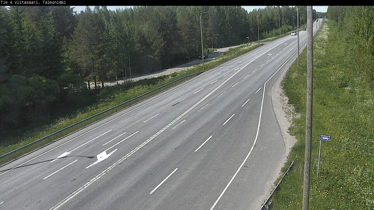 Weather Camera Image Väg 4 Taimoniemi, Viitasaari, Keski-Suomi
