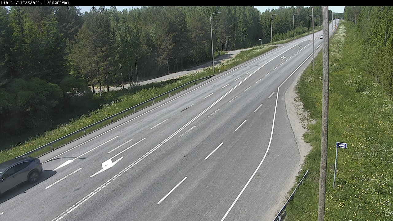 Weather Camera Image Road 4 Taimoniemi, Viitasaari, Keski-Suomi