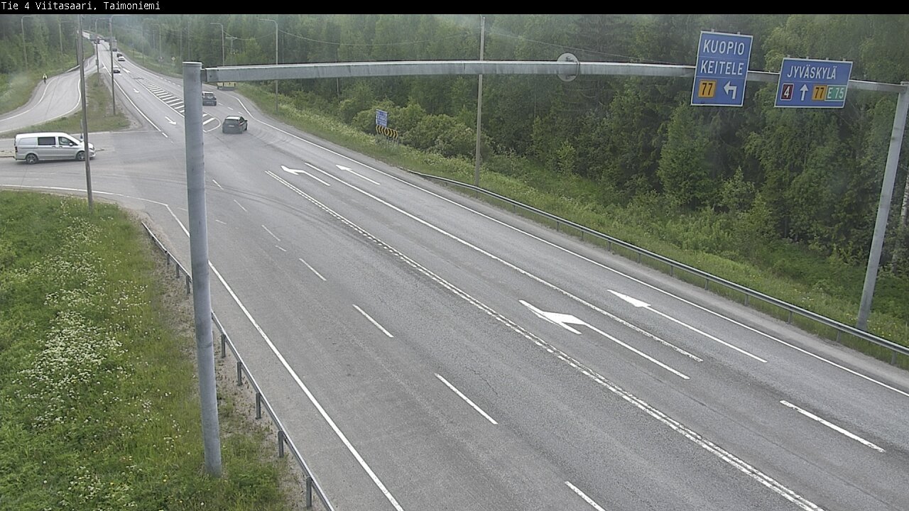 Weather Camera Image Väg 4 Taimoniemi, Viitasaari, Keski-Suomi