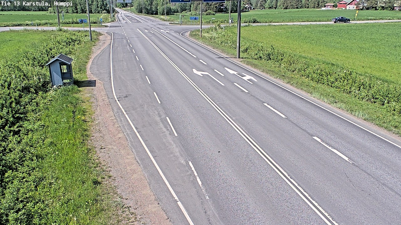 Weather Camera Image Road 13 Karstula, Humppi, Karstula, Keski-Suomi