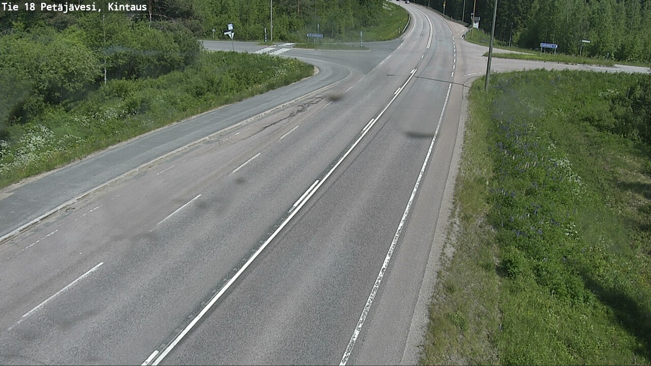 Kelikamerat Kuva Tie 18 Petäjävesi, Kintaus, Petäjävesi, Keski-Suomi