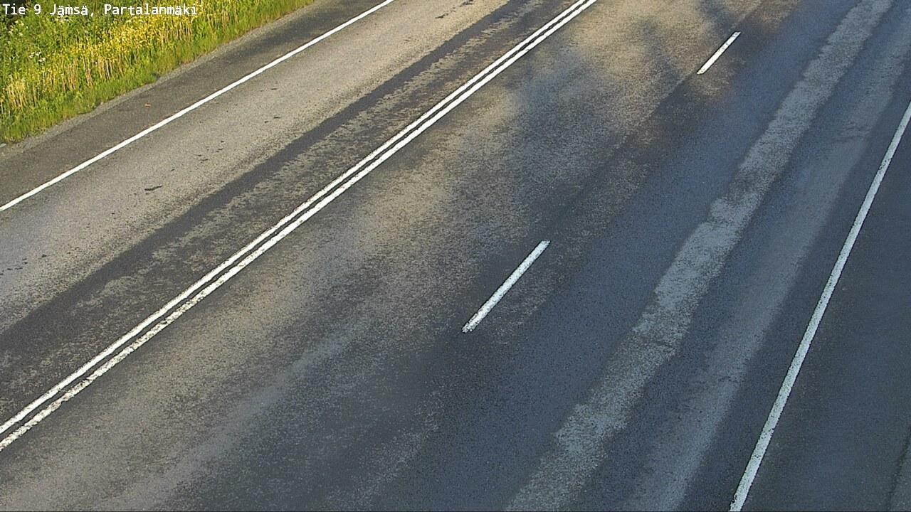 Weather Camera Image Road 9 Jämsä, Partalanmäki, Jämsä, Keski-Suomi