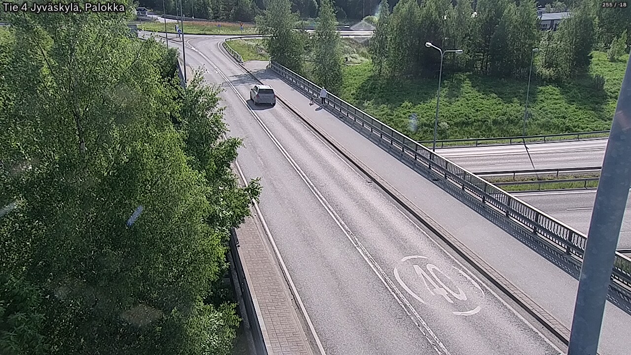 Weather Camera Image Road 4 Jyväskylä, Palokka, Jyväskylä, Keski-Suomi