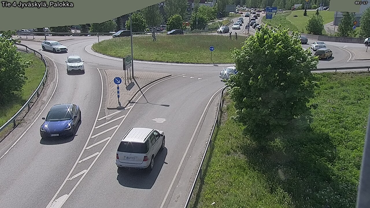 Weather Camera Image Road 4 Jyväskylä, Palokka, Jyväskylä, Keski-Suomi
