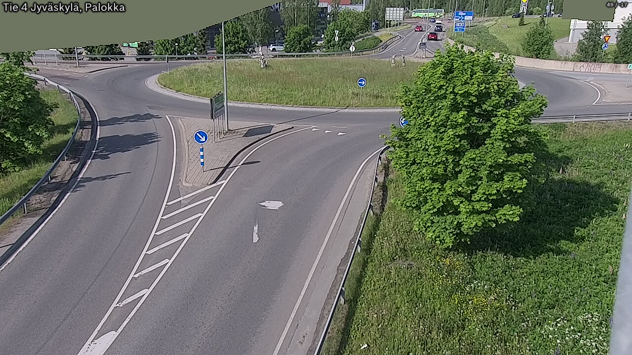 Weather Camera Image Road 4 Jyväskylä, Palokka, Jyväskylä, Keski-Suomi
