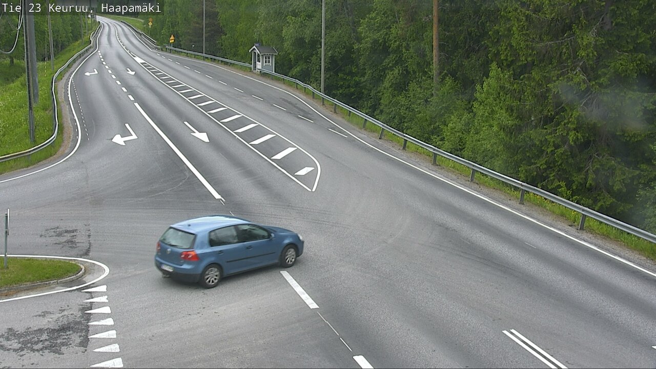 Weather Camera Image Road 23 Haapamäki, Keuruu, Keski-Suomi