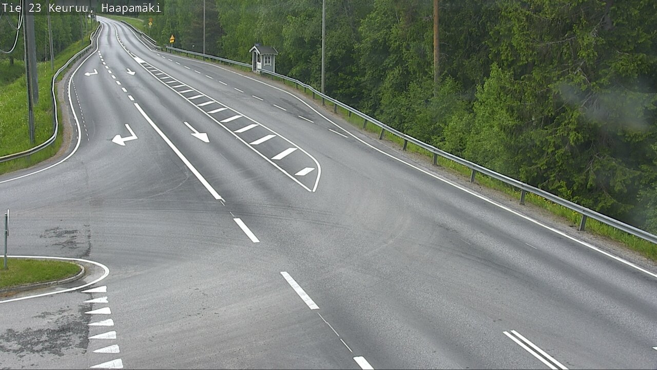 Weather Camera Image Väg 23 Haapamäki, Keuruu, Keski-Suomi