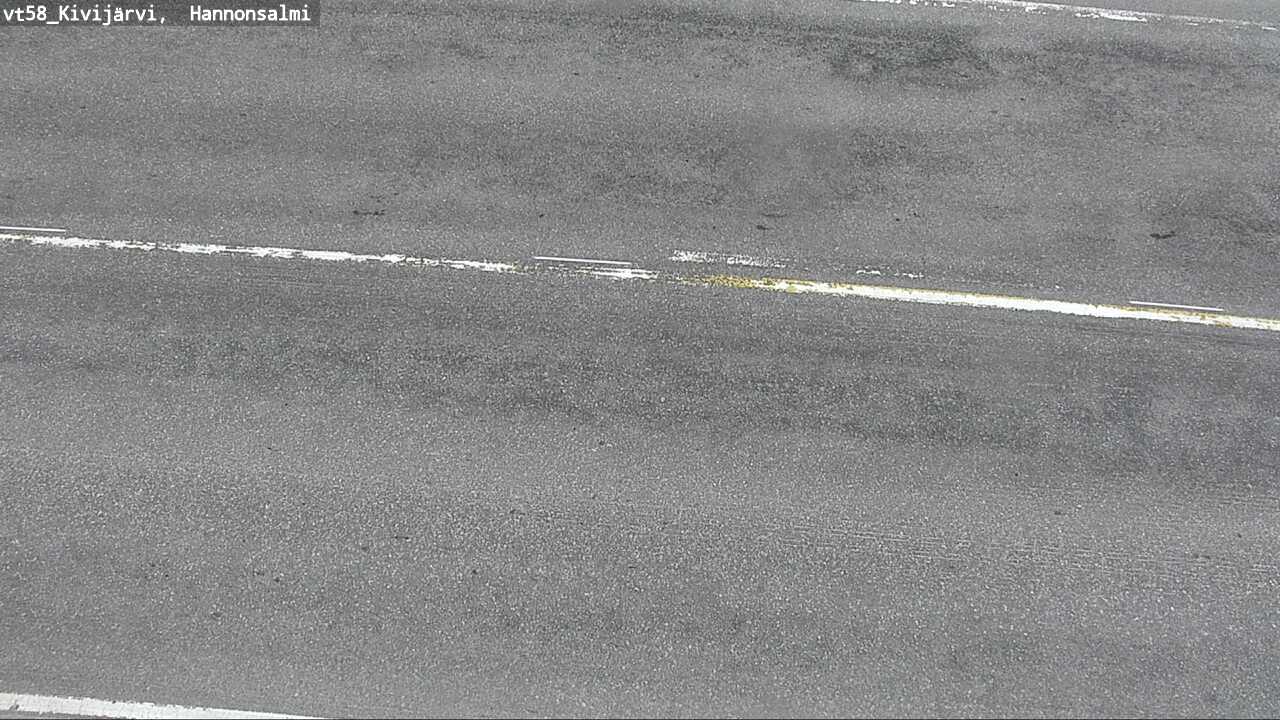 Weather Camera Image Väg 58 Kivijärvi, Hannonsalmi, Kivijärvi, Keski-Suomi